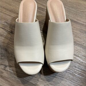 Altar’d State Cream Wedges
